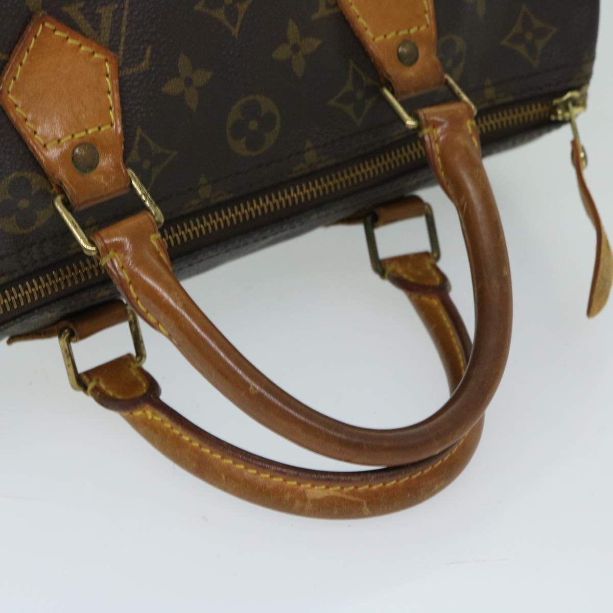 LOUIS VUITTON Monogram Speedy 30 Hand Bag M41526 LV Auth 68407