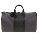 LOUIS VUITTON Eclipse Reverse Keepall Bandouliere 50 Bag M45392 LV Auth 68414A-2