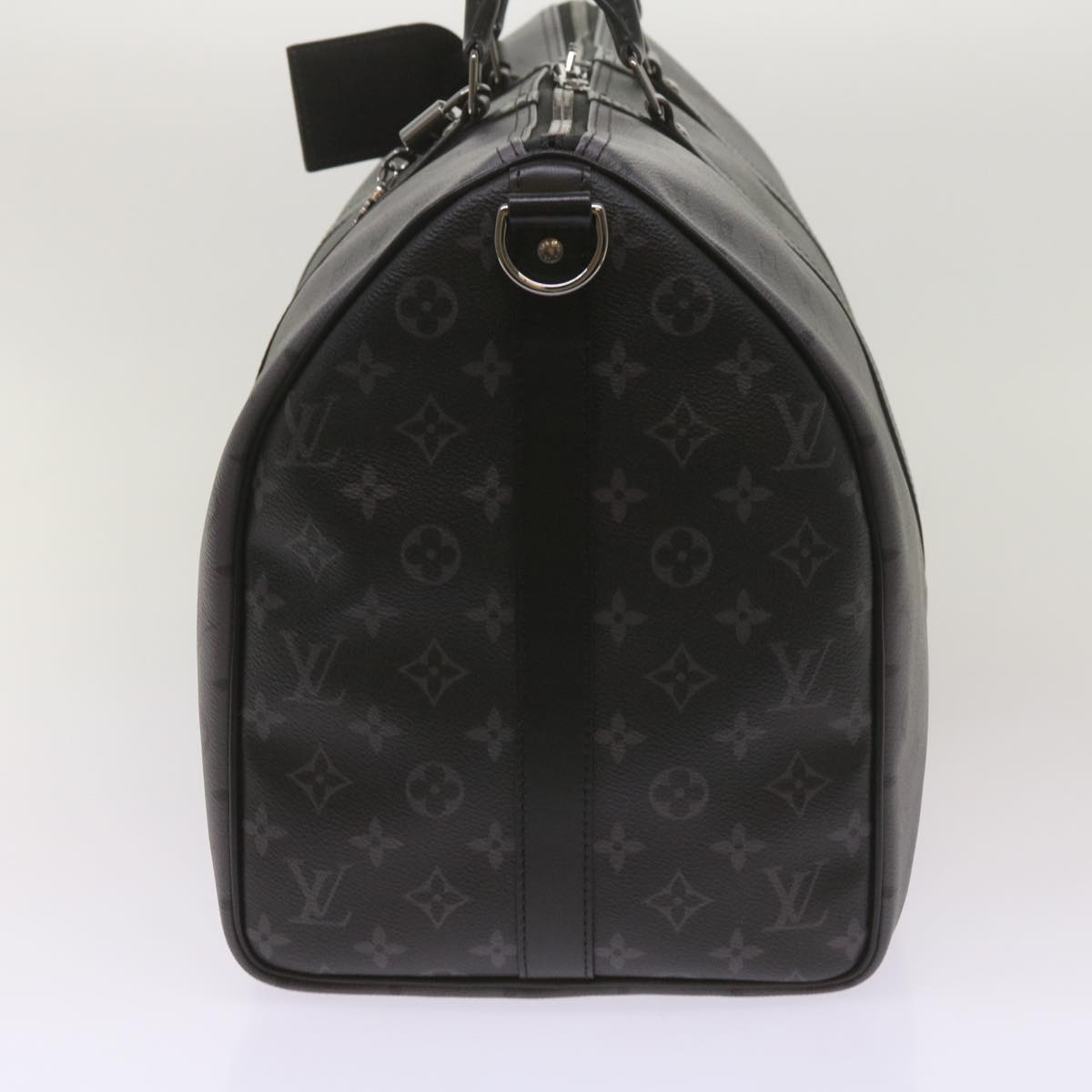 LOUIS VUITTON Eclipse Reverse Keepall Bandouliere 50 Bag M45392 LV Auth 68414A