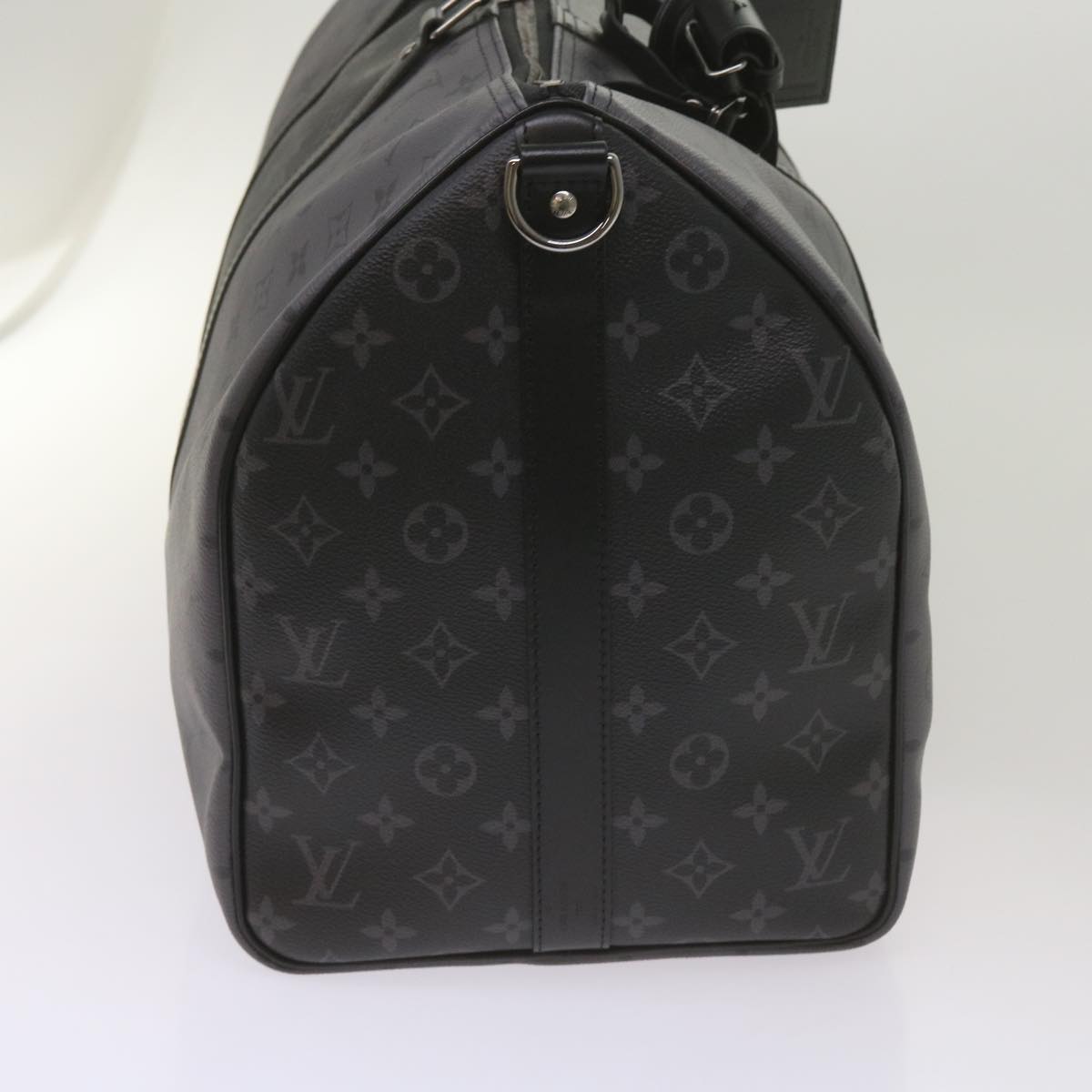 LOUIS VUITTON Eclipse Reverse Keepall Bandouliere 50 Bag M45392 LV Auth 68414A