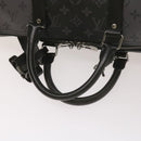 LOUIS VUITTON Eclipse Reverse Keepall Bandouliere 50 Bag M45392 LV Auth 68414A-7