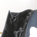 Salvatore Ferragamo Gancini Shoulder Bag Suede Black Auth 68424-20