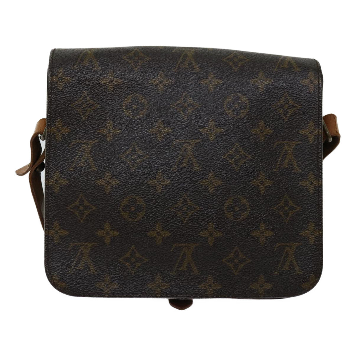 LOUIS VUITTON Monogram Cartouchiere MM Shoulder Bag M51253 LV Auth 68441 - 0