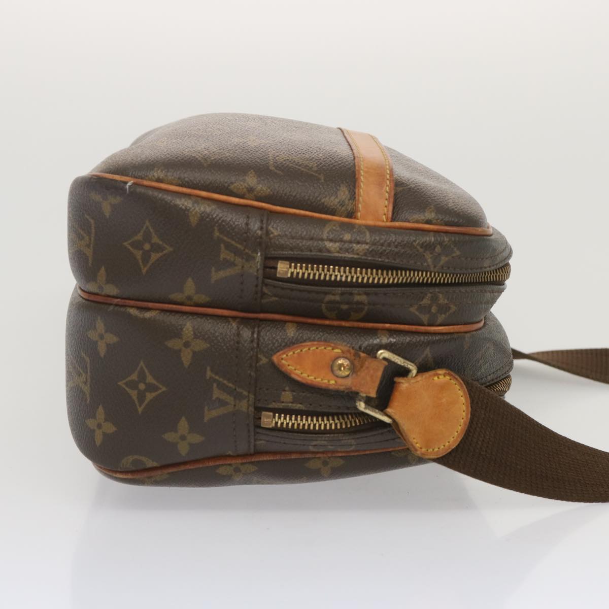 LOUIS VUITTON Monogram Reporter PM Shoulder Bag M45254 LV Auth 68446