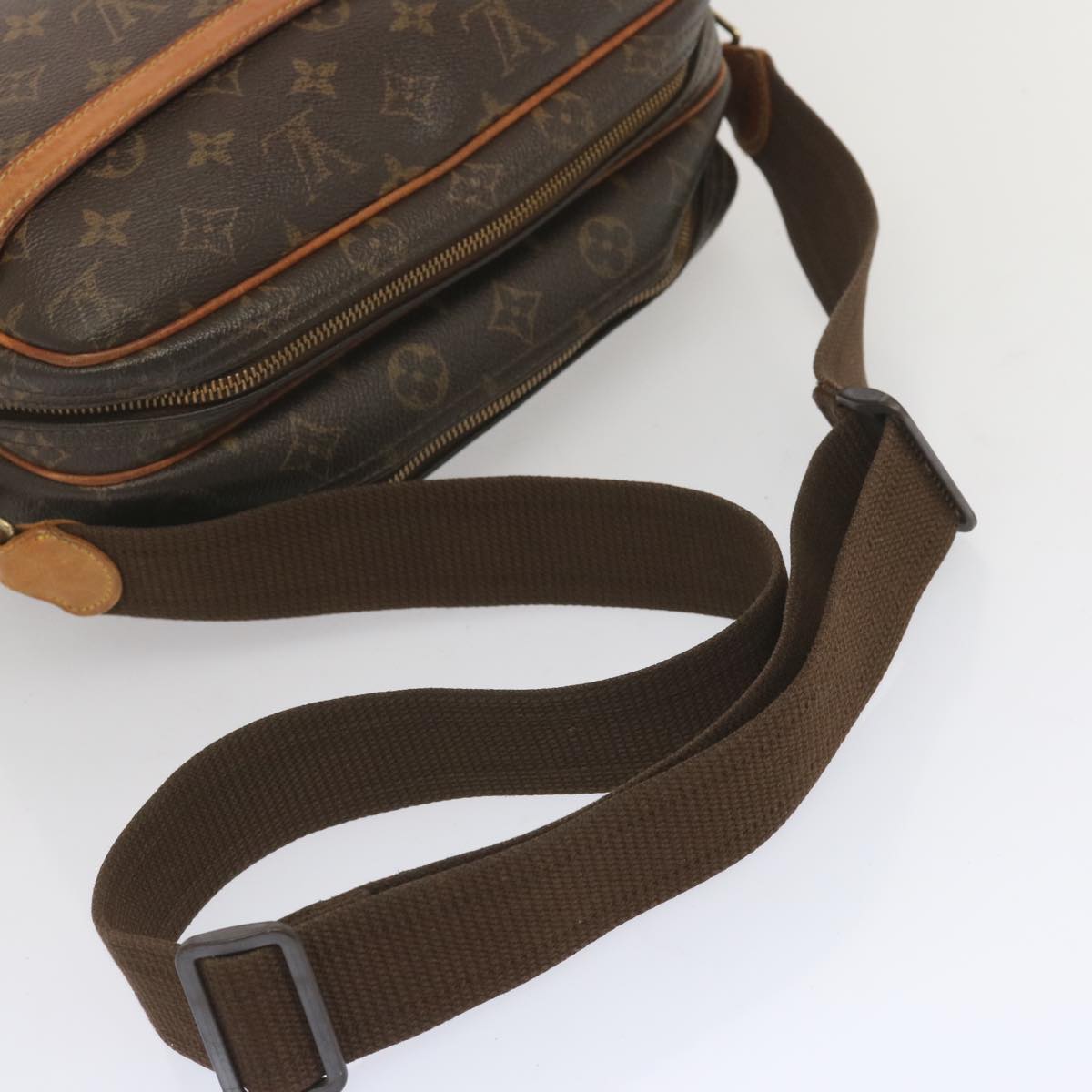 LOUIS VUITTON Monogram Reporter PM Shoulder Bag M45254 LV Auth 68446