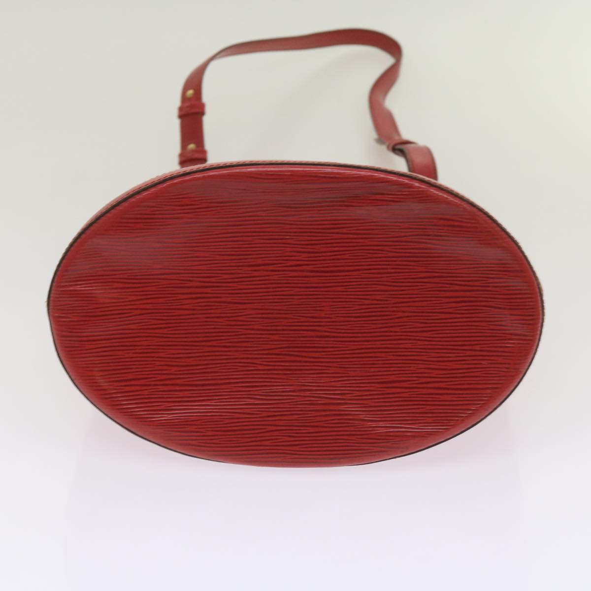 LOUIS VUITTON Epi Cluny Shoulder Bag Red M52257 LV Auth 68447