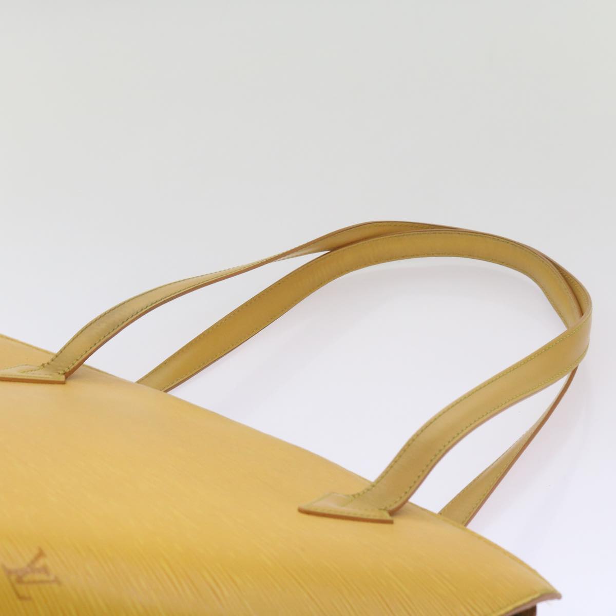 LOUIS VUITTON Epi Saint Jacques Shopping Shoulder Bag Yellow M52269 Auth 68452