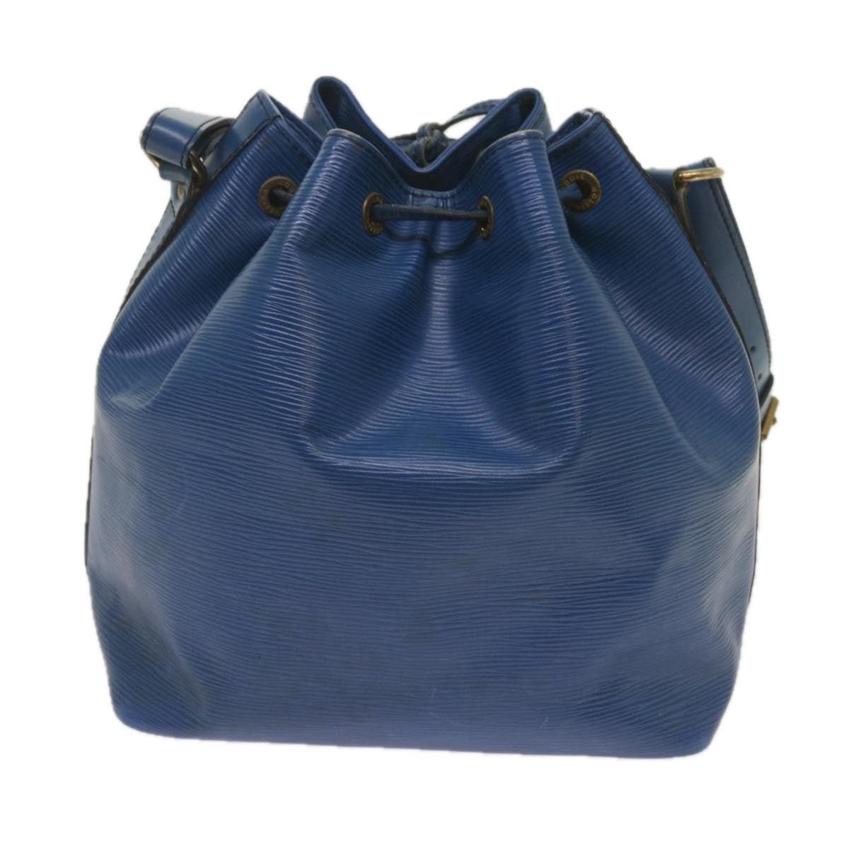 LOUIS VUITTON Epi Petit Noe Shoulder Bag Blue M44105 LV Auth 68457 - 0