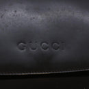 GUCCI Shoulder Bag Patent leather Brown 001 3444 1650 Auth 68465-9