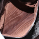 GUCCI Shoulder Bag Patent leather Brown 001 3444 1650 Auth 68465-22