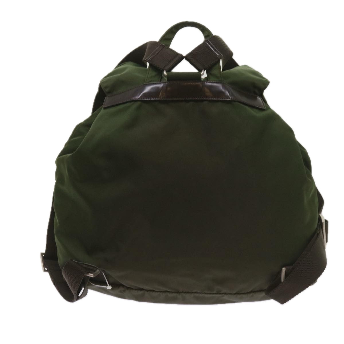 PRADA Backpack Nylon Khaki Auth 68473 - 0