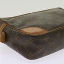 LOUIS VUITTON Monogram Compiegne 28 Clutch Bag M51845 LV Auth 68497-17