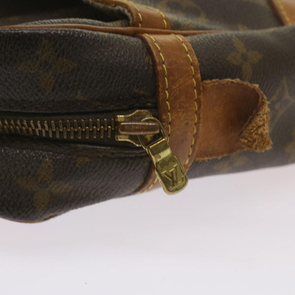 LOUIS VUITTON Monogram Compiegne 28 Clutch Bag M51845 LV Auth 68497