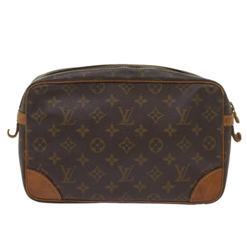 LOUIS VUITTON Monogram Compiegne 28 Clutch Bag M51845 LV Auth 68497 - 0