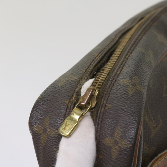 LOUIS VUITTON Monogram Compiegne 28 Clutch Bag M51845 LV Auth 68497
