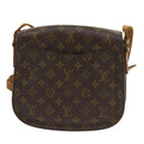 LOUIS VUITTON Monogram Saint Cloud GM Shoulder Bag M51242 LV Auth 68498-2