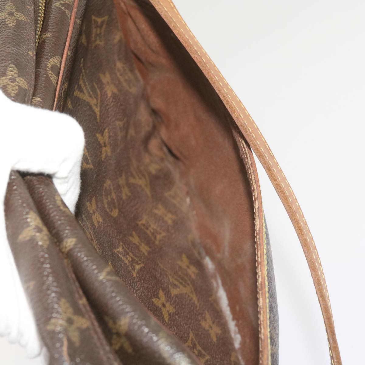 LOUIS VUITTON Monogram Trocadero 30 Shoulder Bag M51272 LV Auth 68500