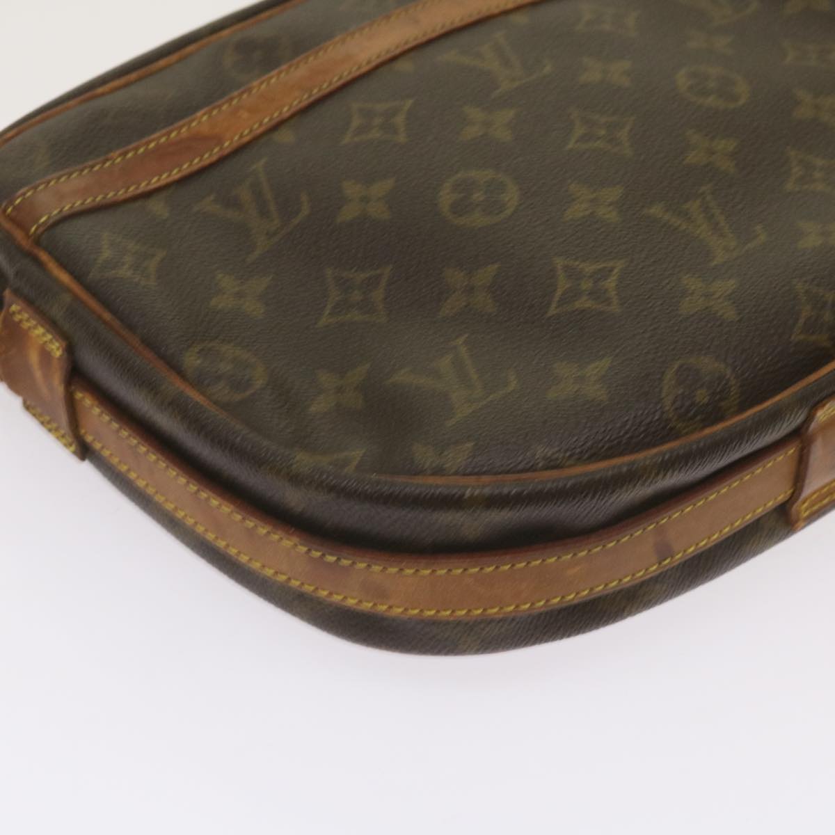 LOUIS VUITTON Monogram Jeune Fille MM Shoulder Bag M51226 LV Auth 68501