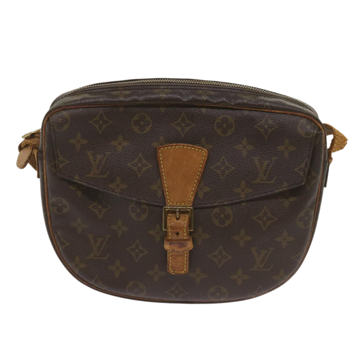 LOUIS VUITTON Monogram Jeune Fille MM Shoulder Bag M51226 LV Auth 68501