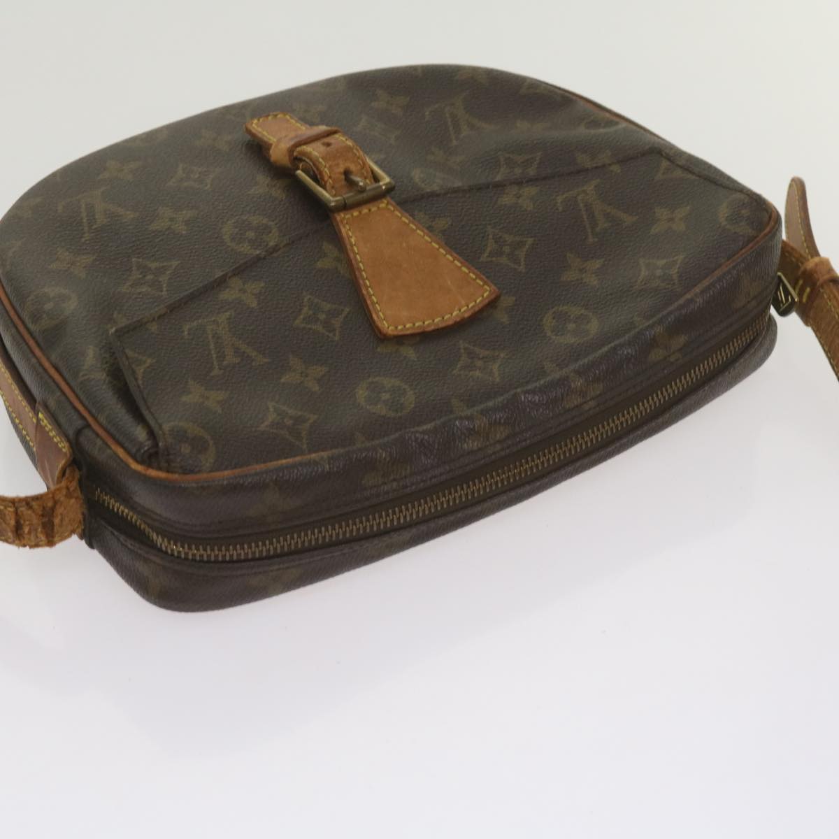 LOUIS VUITTON Monogram Jeune Fille MM Shoulder Bag M51226 LV Auth 68501