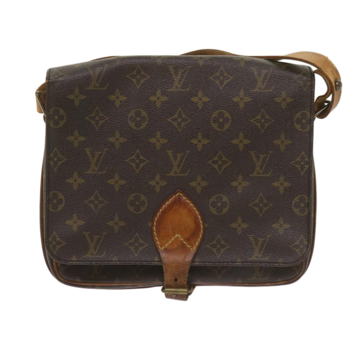 LOUIS VUITTON Monogram Cartouchiere GM Shoulder Bag M51252 LV Auth 68502 - 0