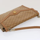 CELINE Macadam Canvas Shoulder Bag Beige Auth 68507-14