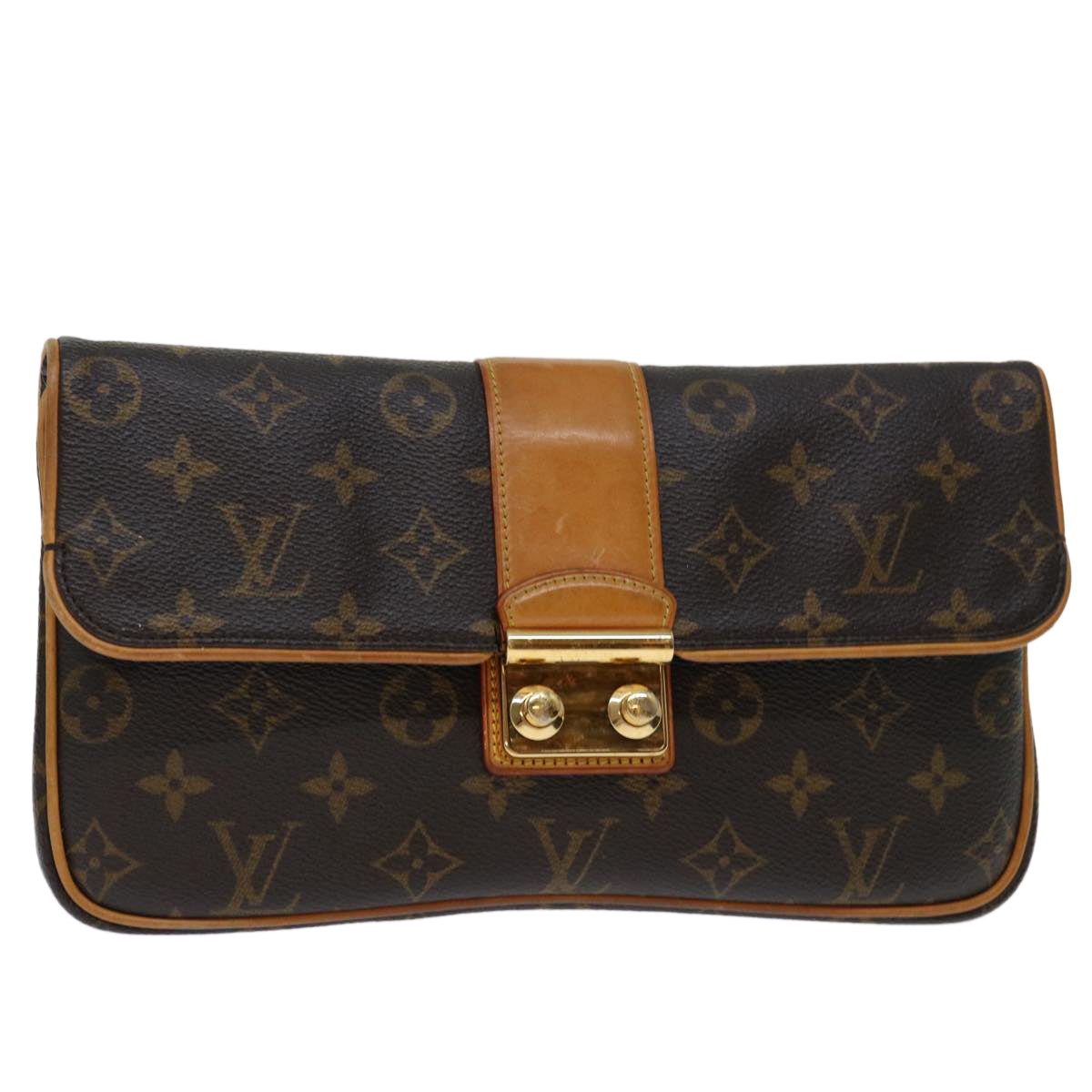 LOUIS VUITTON Monogram Sofia Coppola Clutch Bag M42427 LV Auth 68514