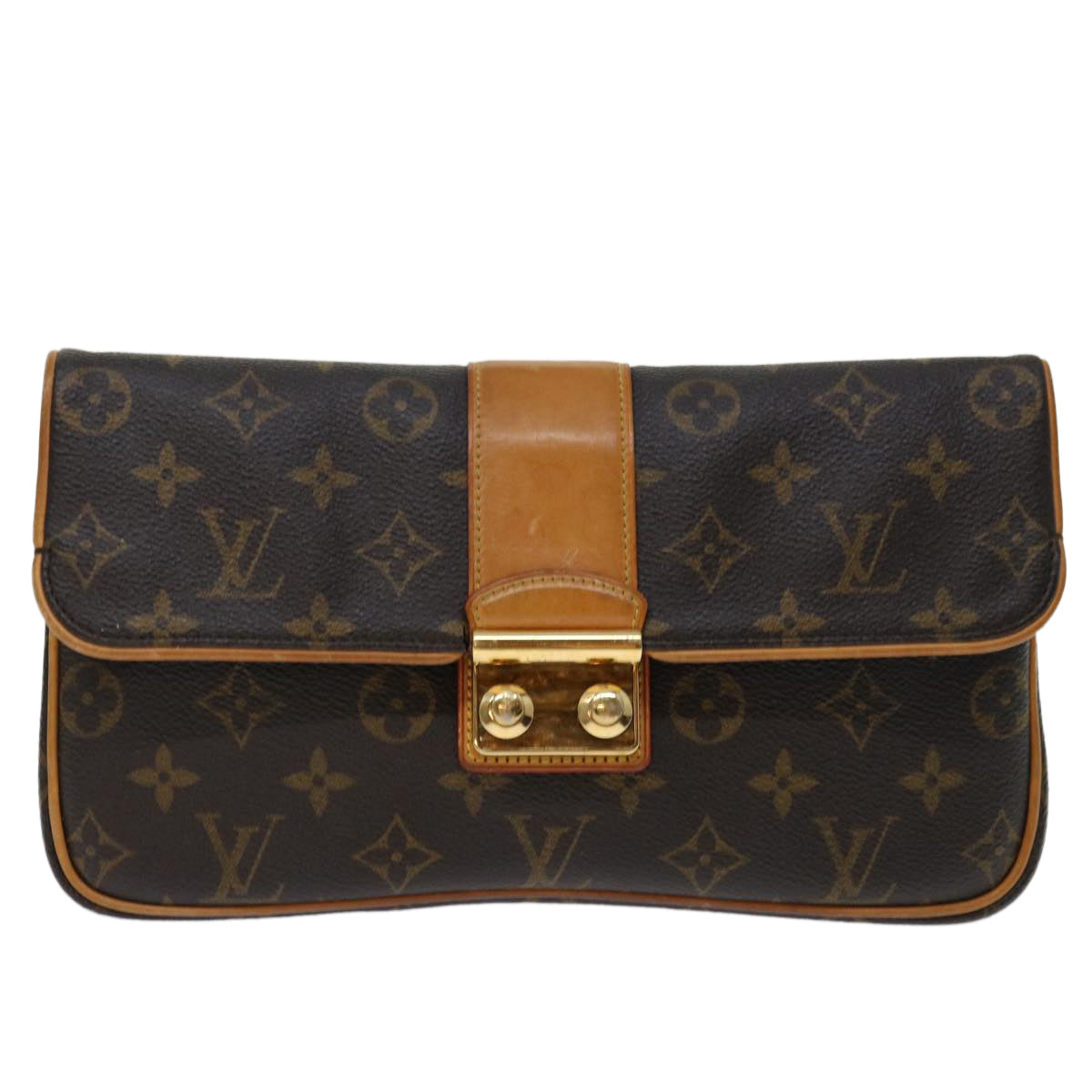 LOUIS VUITTON Monogram Sofia Coppola Clutch Bag M42427 LV Auth 68514