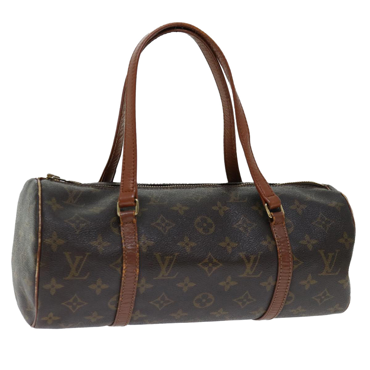 LOUIS VUITTON Monogram Papillon 30 Hand Bag M51385 LV Auth 68531