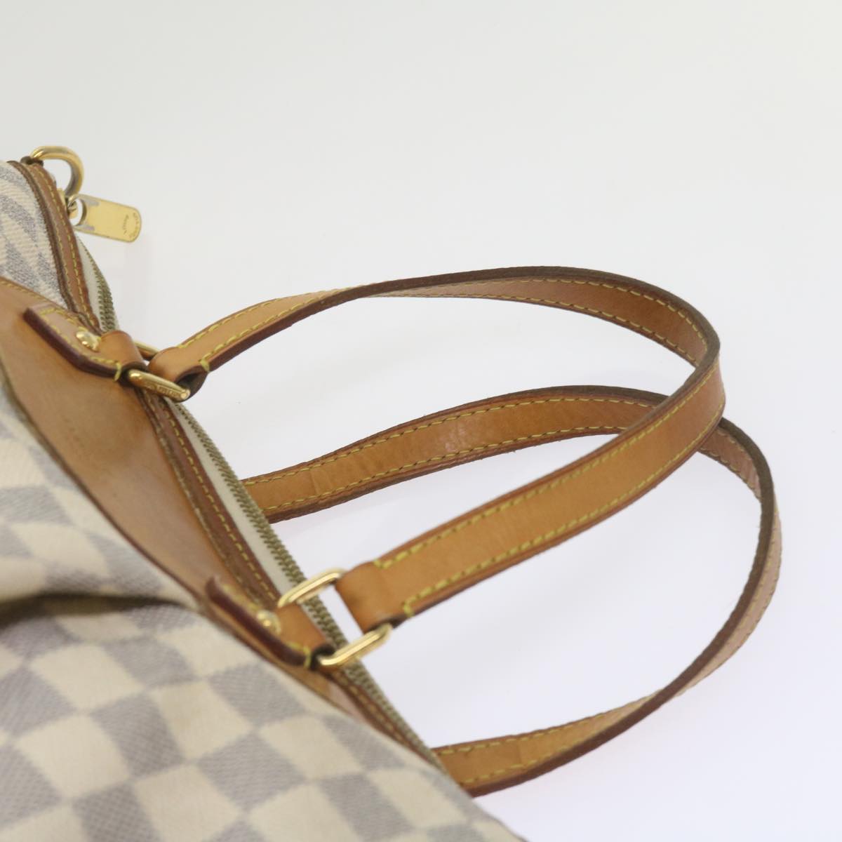 LOUIS VUITTON Damier Azur Siracusa MM Shoulder Bag N41112 LV Auth 68552