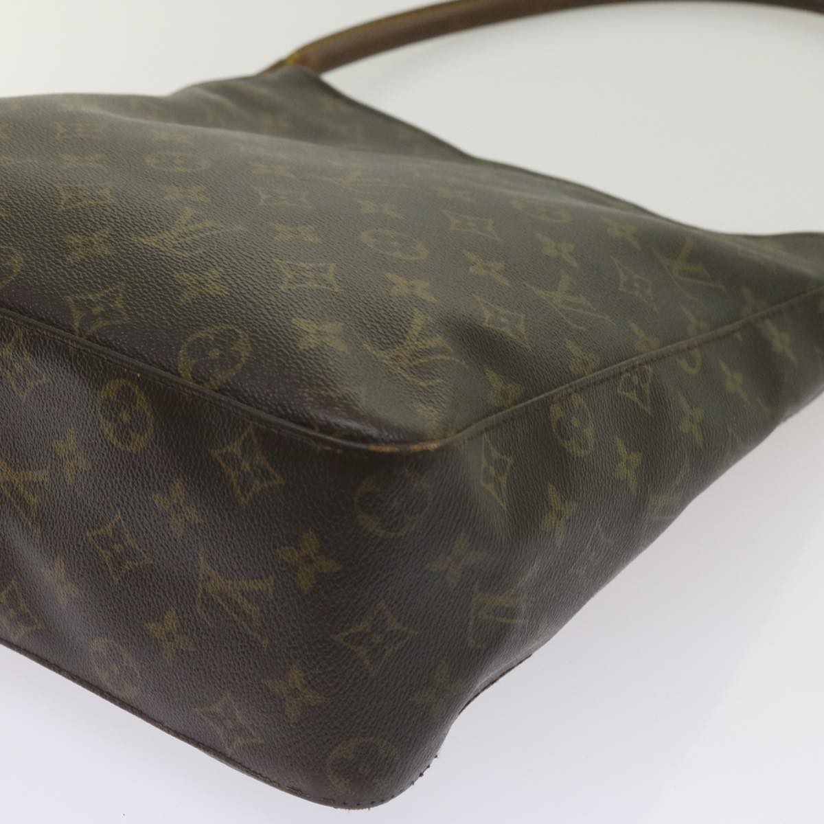 LOUIS VUITTON Monogram Looping GM Shoulder Bag M51145 LV Auth 68554