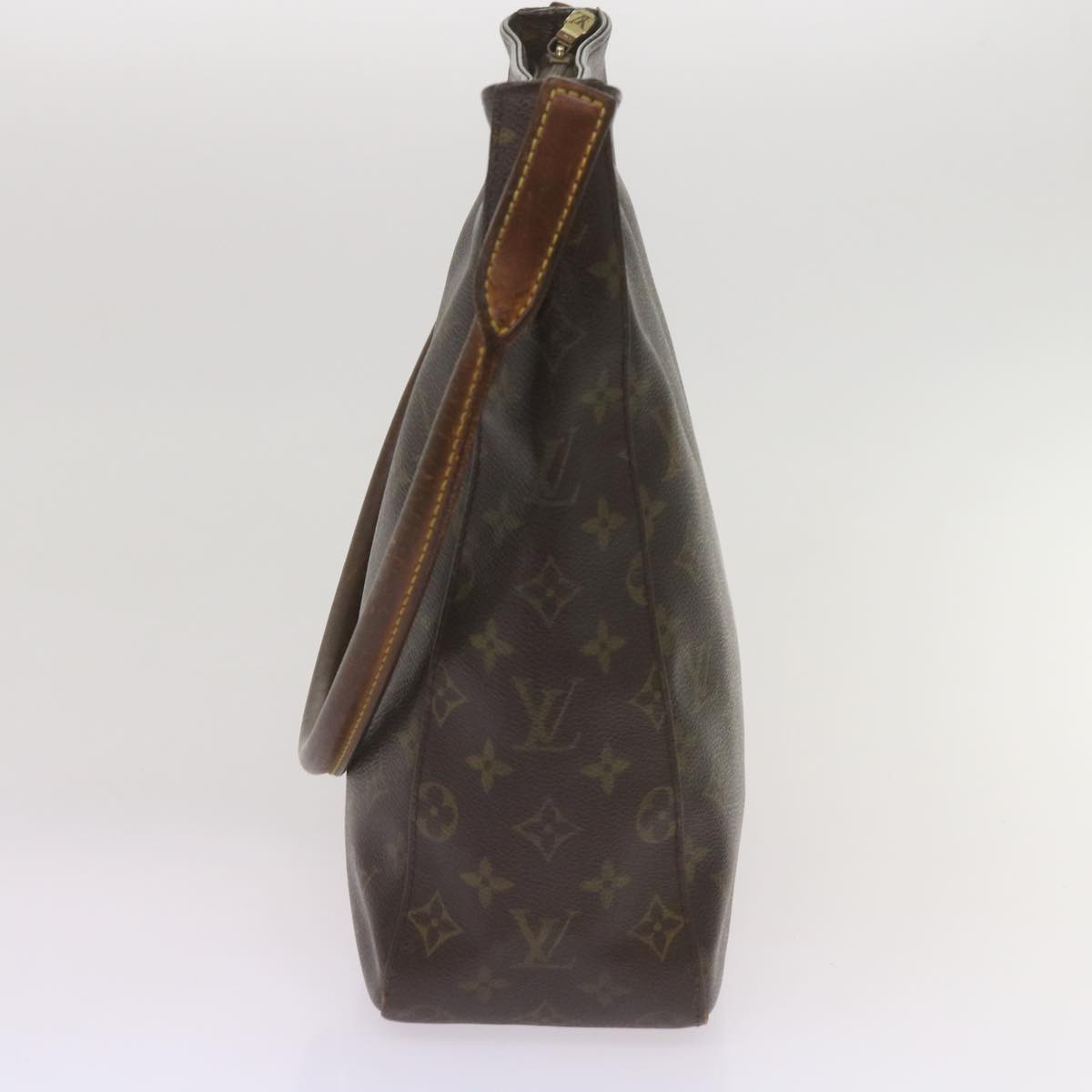 LOUIS VUITTON Monogram Looping GM Shoulder Bag M51145 LV Auth 68554