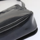 CELINE Shoulder Bag Enamel Navy Auth 68565-16