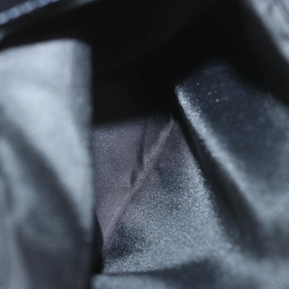 CELINE Shoulder Bag Enamel Navy Auth 68565