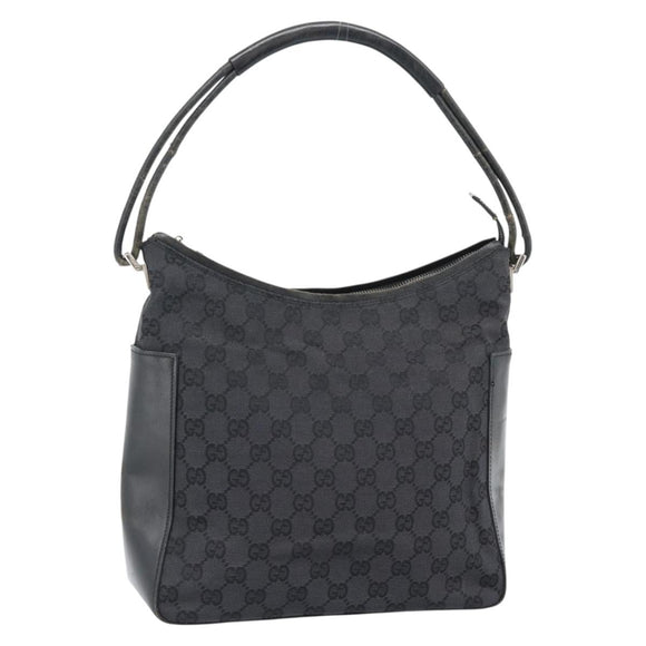 GUCCI GG Canvas Umhängetasche Schwarz 001 3766 2123 Original 68595
