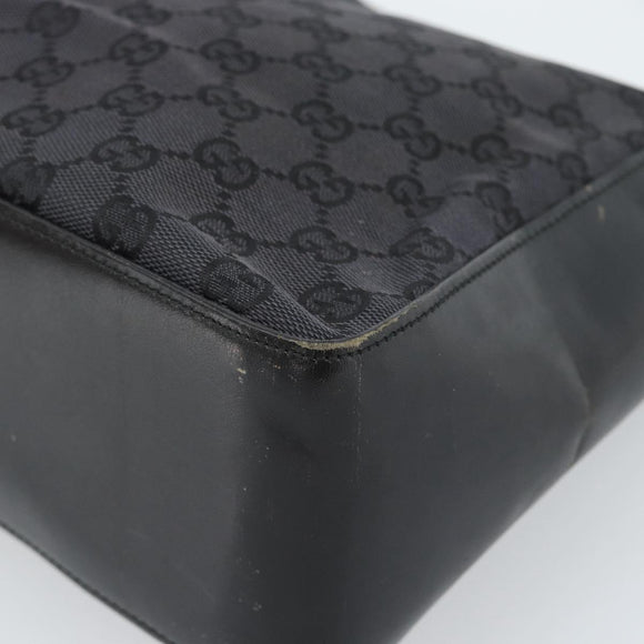 GUCCI GG Canvas Umhängetasche Schwarz 001 3766 2123 Original 68595