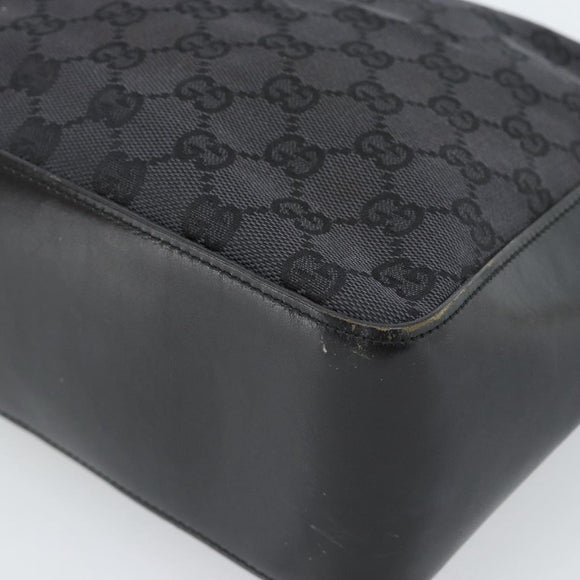 GUCCI GG Canvas Umhängetasche Schwarz 001 3766 2123 Original 68595