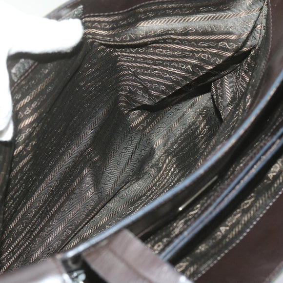 PRADA Tote Bag Nylon Khaki Auth 68627