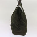 PRADA Tote Bag Nylon Khaki Auth 68627-4
