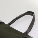 PRADA Tote Bag Nylon Khaki Auth 68627-14