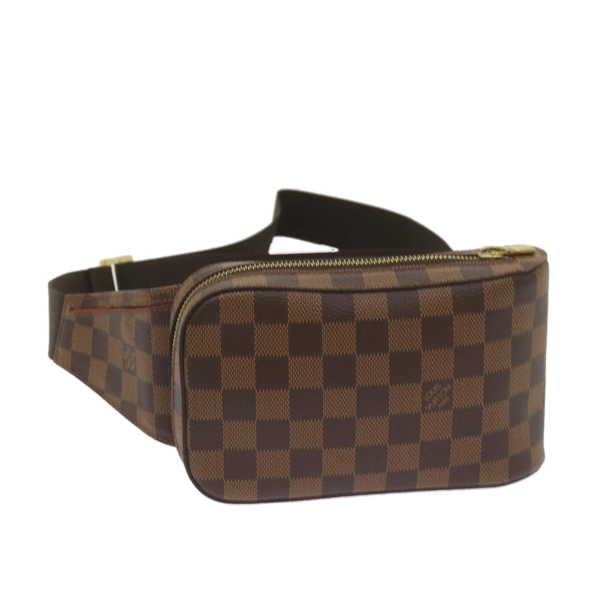 LOUIS VUITTON Damier Ebene Geronimos Shoulder Bag N51994 LV Auth 68656A