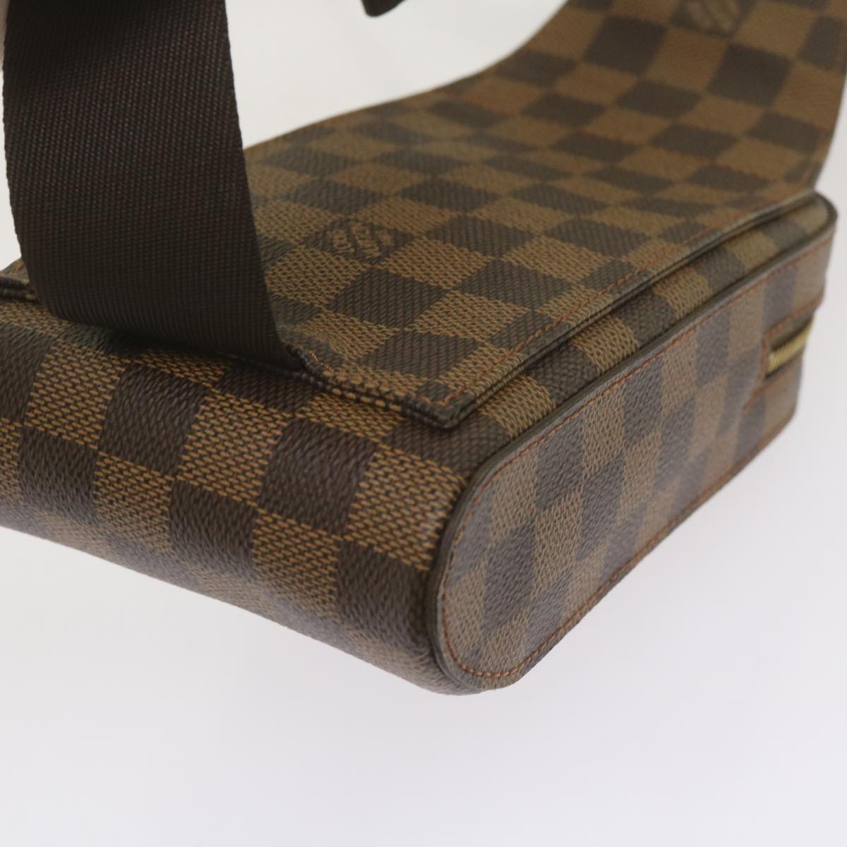 LOUIS VUITTON Damier Ebene Geronimos Shoulder Bag N51994 LV Auth 68656A