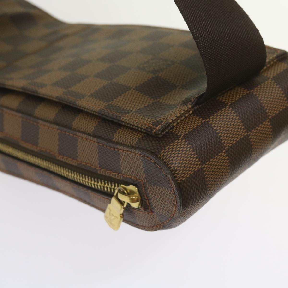 LOUIS VUITTON Damier Ebene Geronimos Shoulder Bag N51994 LV Auth 68656A