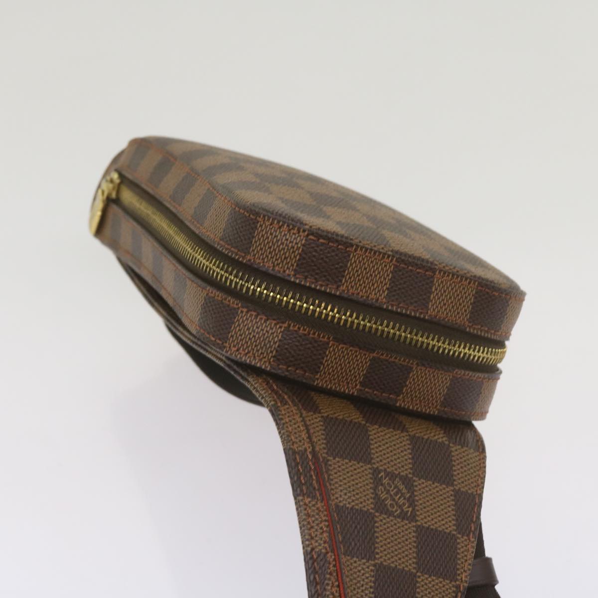 LOUIS VUITTON Damier Ebene Geronimos Shoulder Bag N51994 LV Auth 68656A