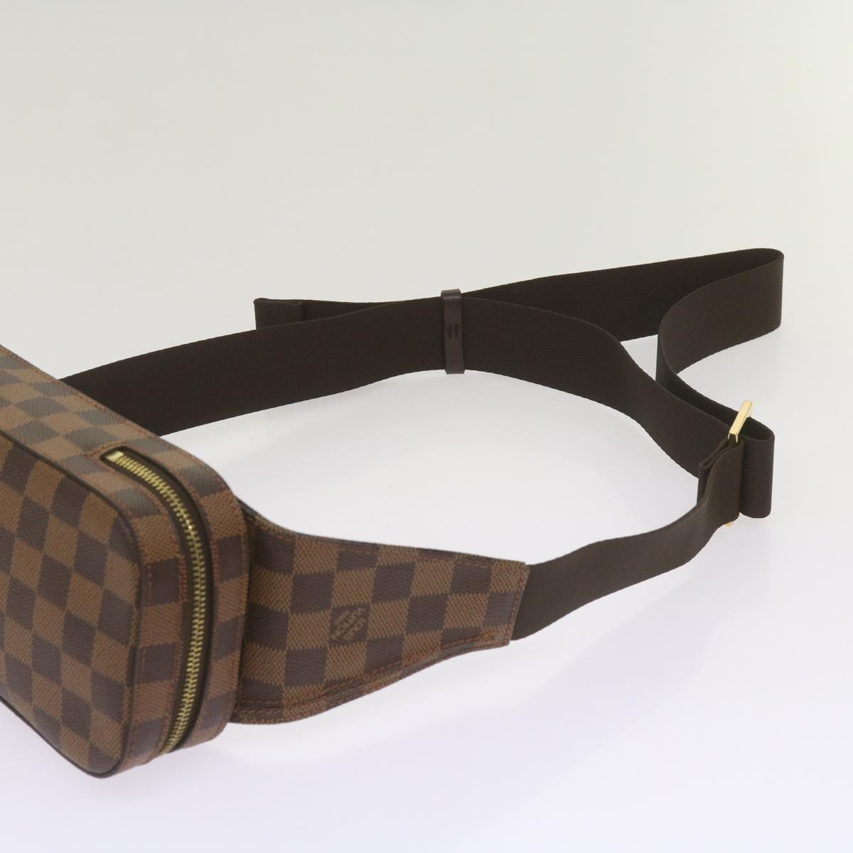 LOUIS VUITTON Damier Ebene Geronimos Shoulder Bag N51994 LV Auth 68656A