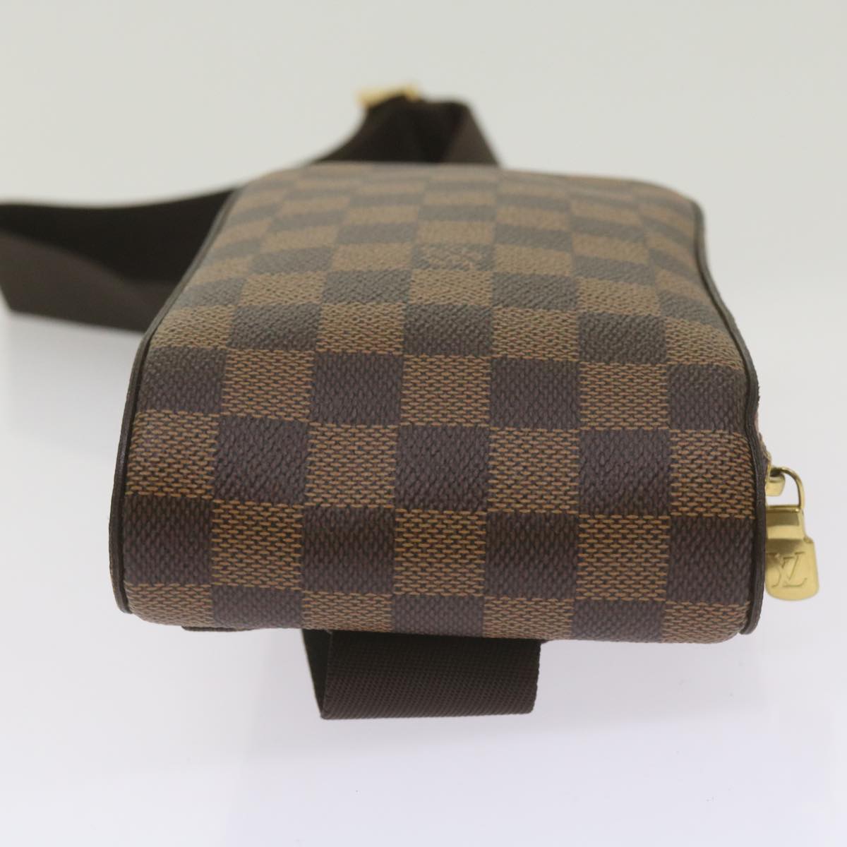 LOUIS VUITTON Damier Ebene Geronimos Shoulder Bag N51994 LV Auth 68656A