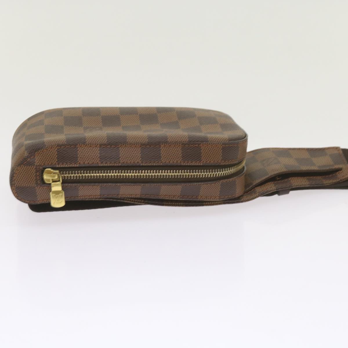 LOUIS VUITTON Damier Ebene Geronimos Shoulder Bag N51994 LV Auth 68657A