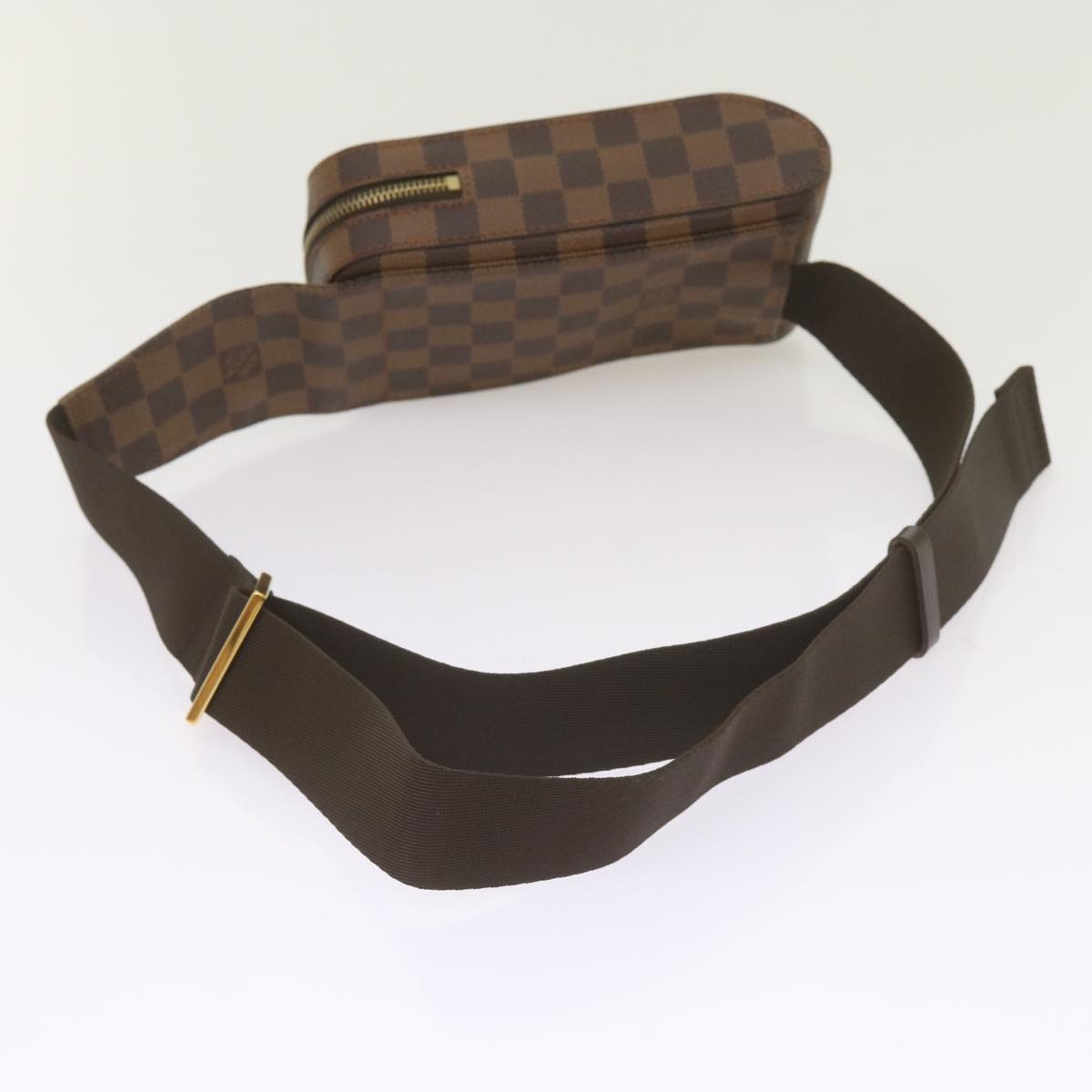 LOUIS VUITTON Damier Ebene Geronimos Shoulder Bag N51994 LV Auth 68657A