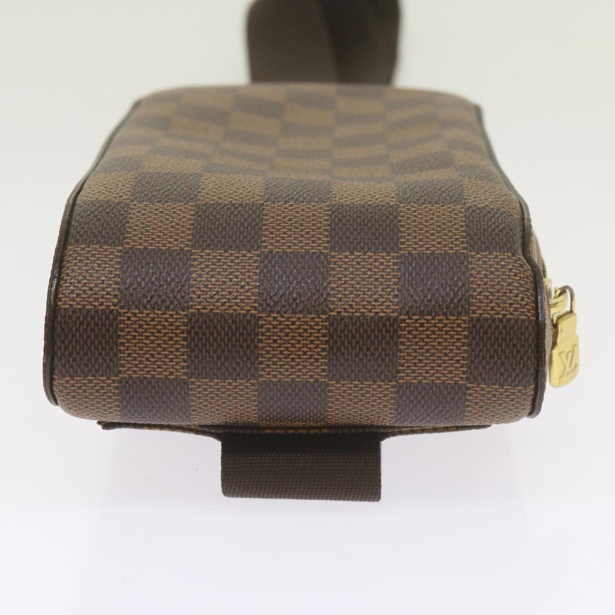 LOUIS VUITTON Damier Ebene Geronimos Shoulder Bag N51994 LV Auth 68657A