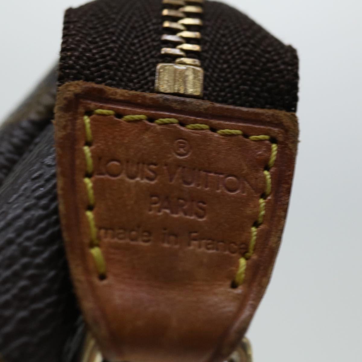 LOUIS VUITTON Monogram Mini Pochette Accessoires Pouch M58009 LV Auth 68659